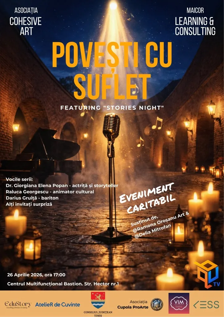 Povești cu Suflet: Arta Schimbă Destine – Licitație Caritabilă la Centrul Bastion